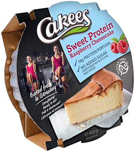 Cakees Sweet Protein Raspberry Cheesecake 450G Fertigkuchen