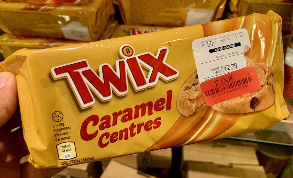 Twix Cookies Caramel Cenrtes