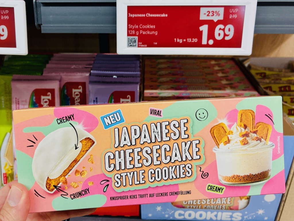 Pico Japanese Cheesecake Style Cookies