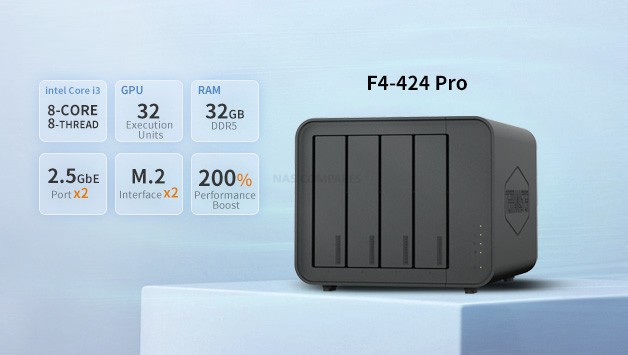 TerraMaster F4-425 Pro NAS Review – TOS 7, Intel N350, Three M.2