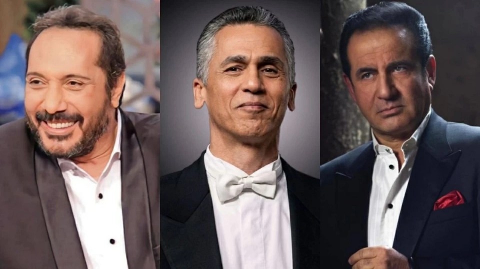 محمد ثروت ورضا الوكيل وعلي الحجار