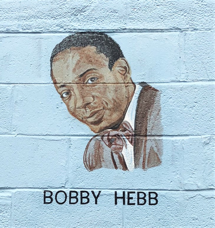 Bobby Hebb mural street art Nashville