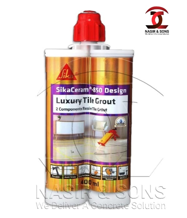 SIKA CERAM 850 (400ML CARTRIDGE) LUXURY EPOXY TILE GROUT | NASIR & SONS | SIKA PAKISTAN