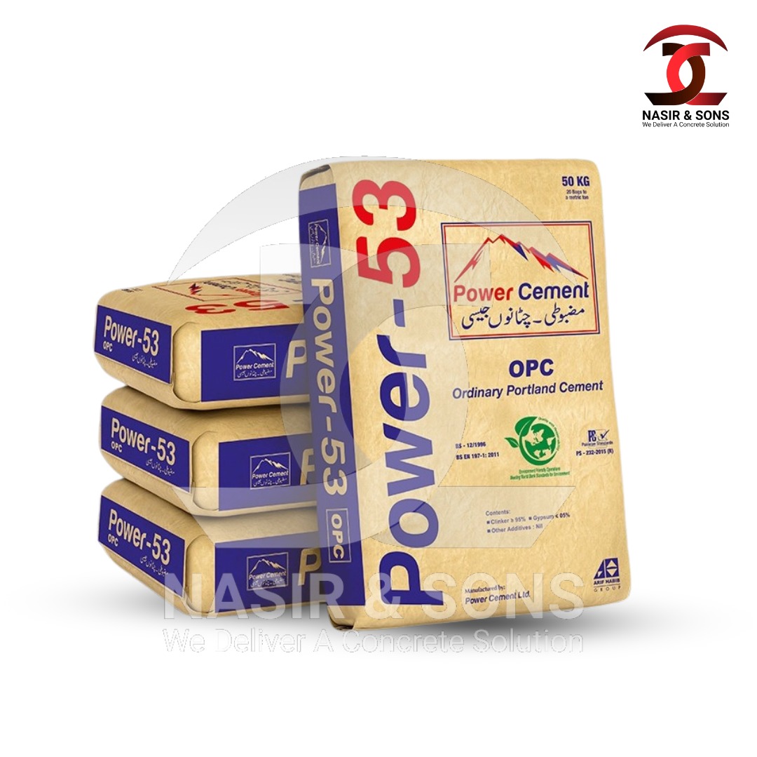 POWER CEMENT OPC 50 KG BAG(S) | NASIR & SONS PAKISTAN