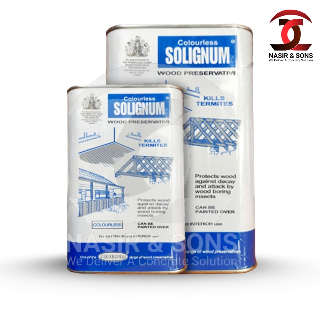 SOLIGNUM 1 LTR COLOURLESS WOOD PRESERVATIVE | NASIR & SONS PAKISTAN