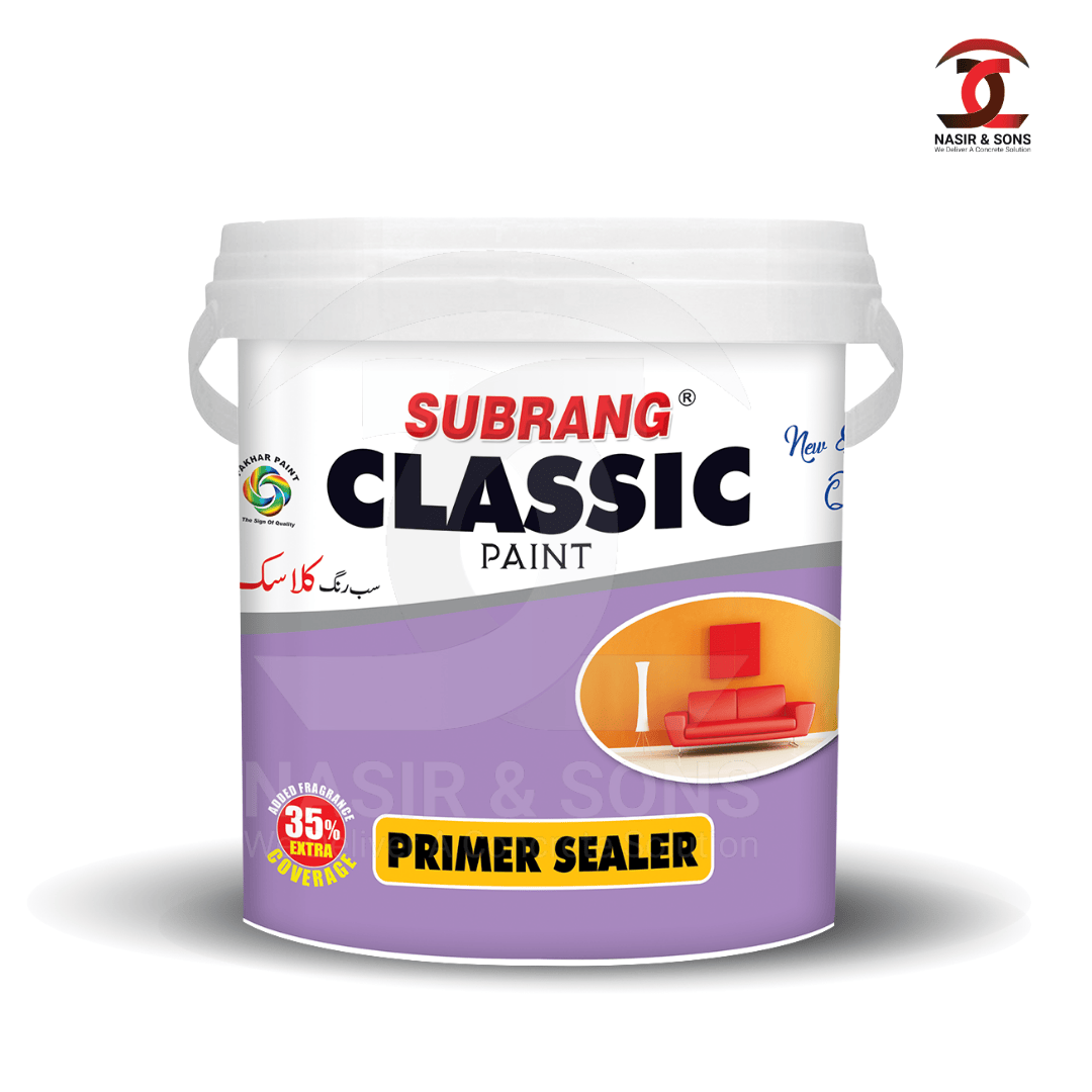 WATER BASED PRIMER SEALER BY SUBRANG CLASSIC | NASIR & SONS PAKISTAN