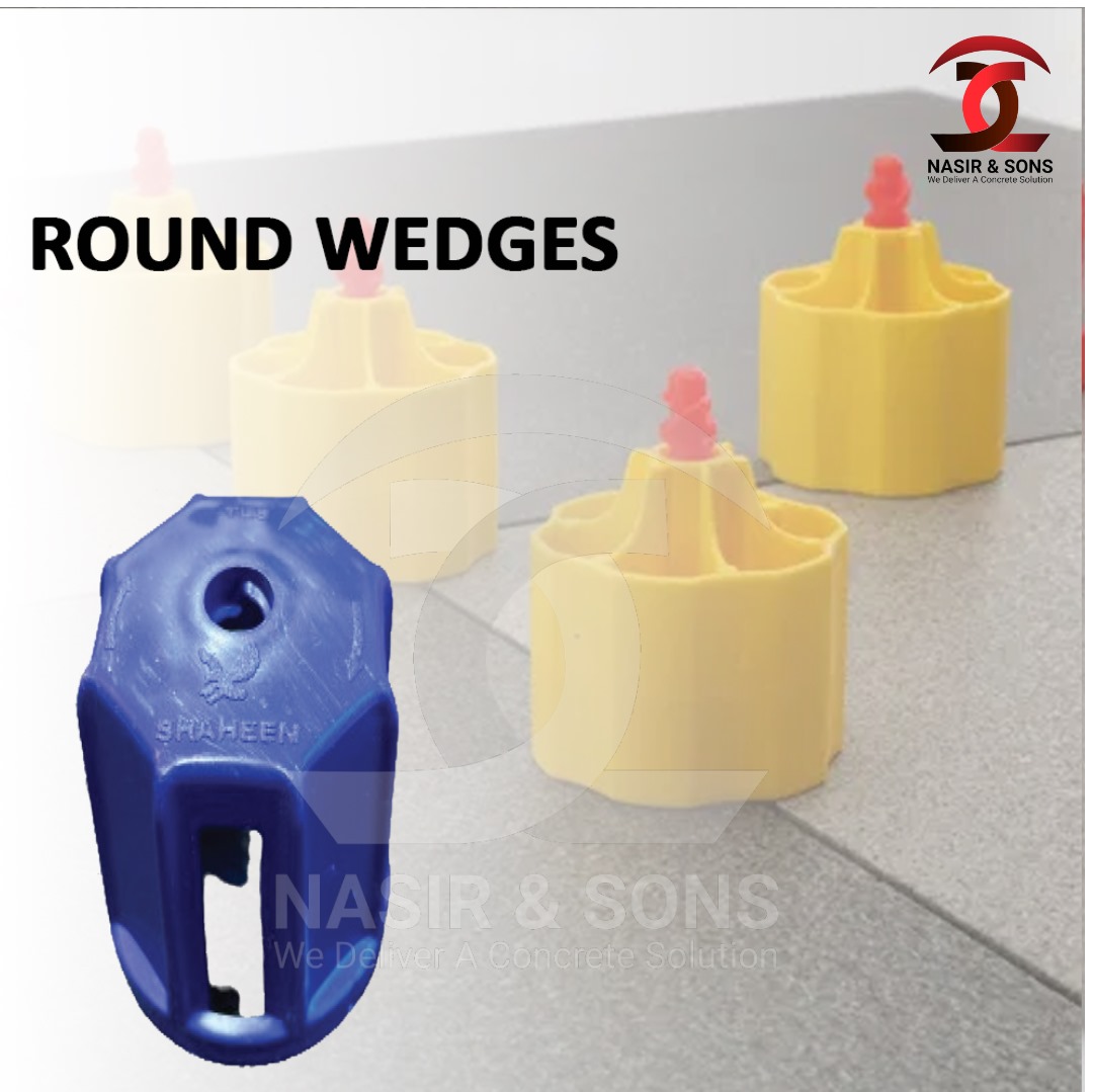 ROUND WEDGE | 50 PCS/PACKET  | NASIR & SONS PAKISTAN
