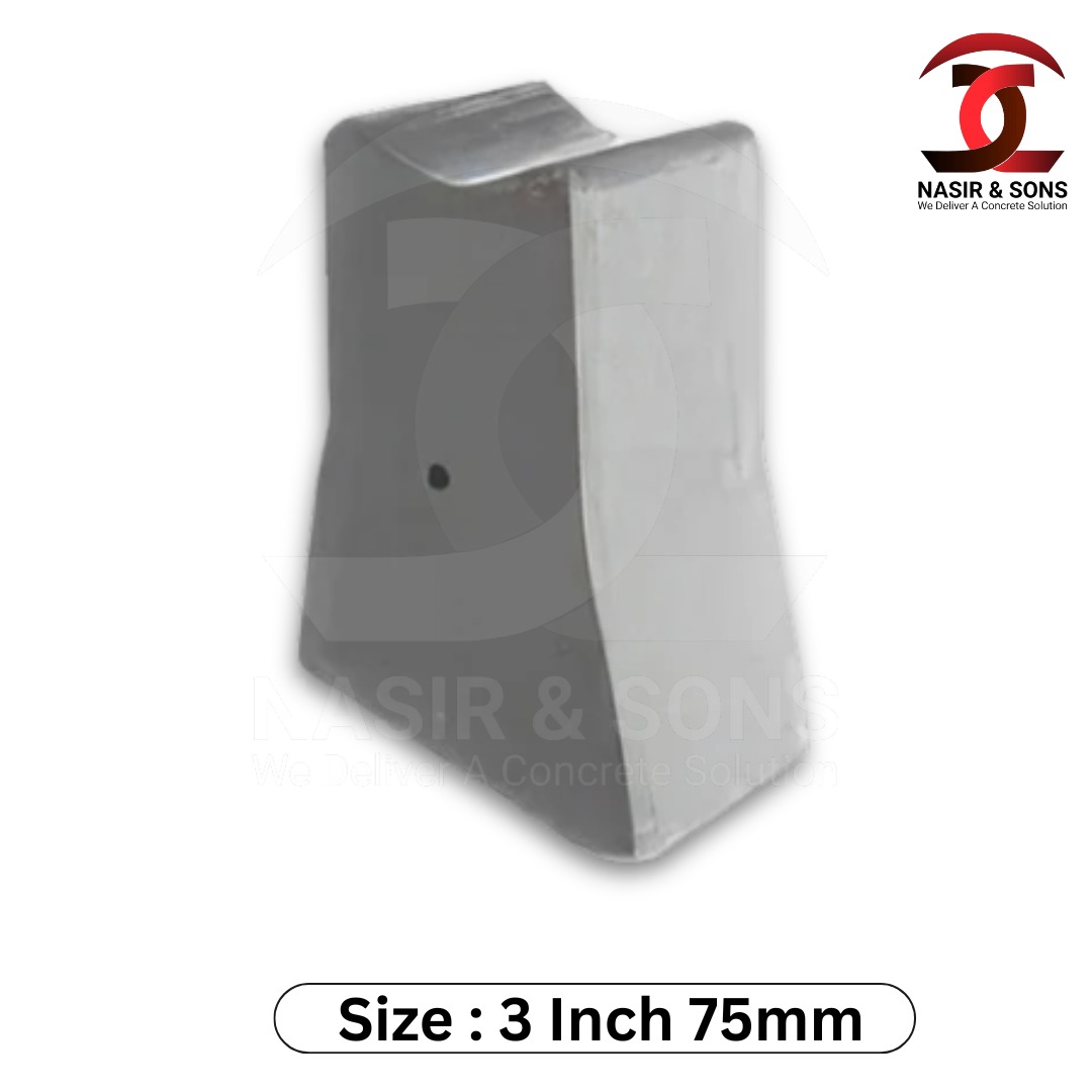 CLASSIC CRETE 3 INCH 75 MM CONCRETE COVER SPACER BLOCKS PC(S) | NASIR & SONS PAKISTAN