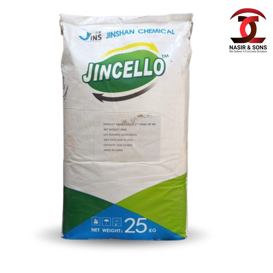 HPMC | HYDROXYPROPYL METHYL CELLULOSE KG(S) | JINCELLO NASIR & SONS PAKISTAN