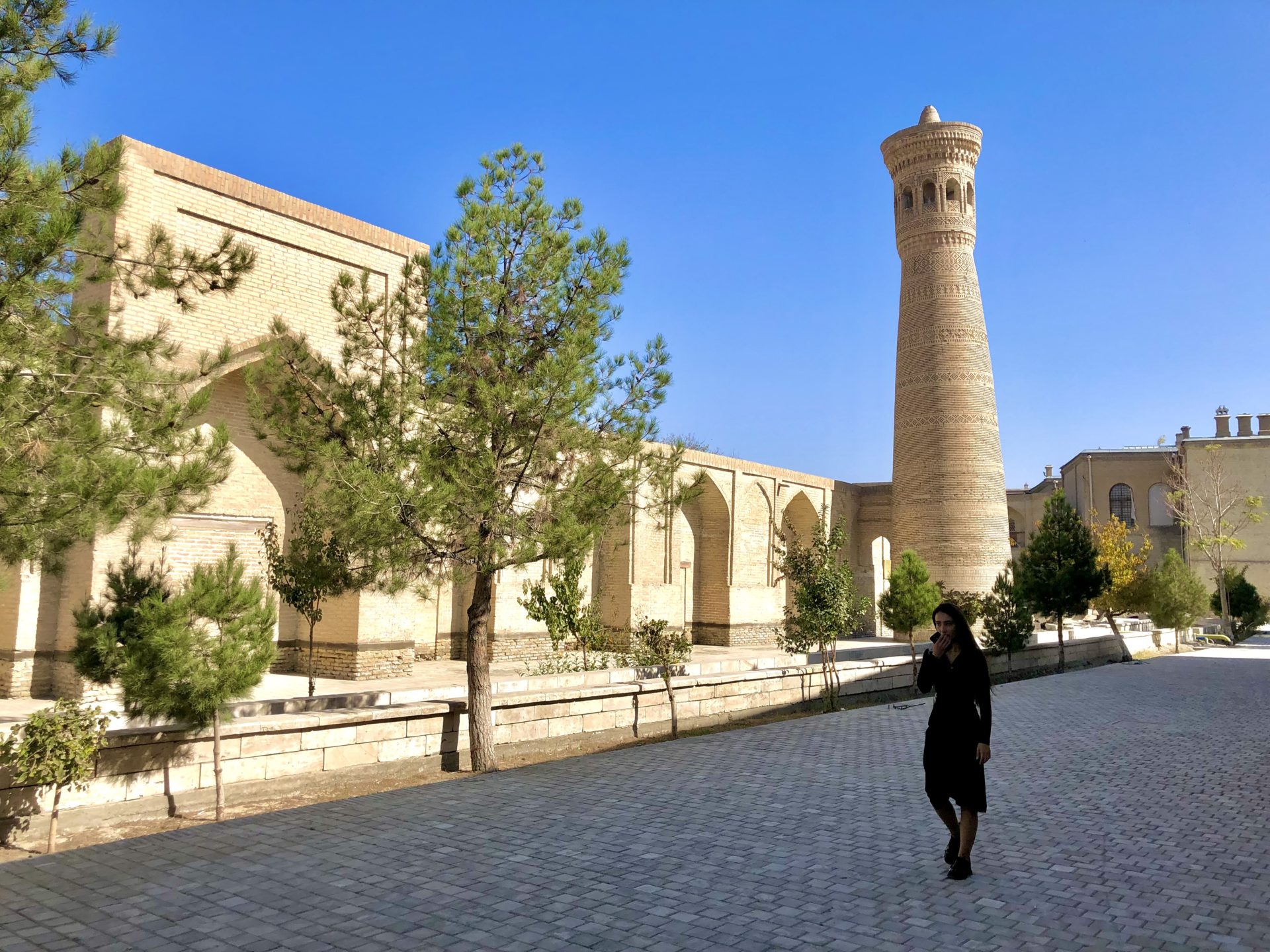 Historical monuments adjacent to Minorai Xurd Guesthouse in Bukhara, Uzbekistan - Best authentic places to see in Bukhara - NassPacker