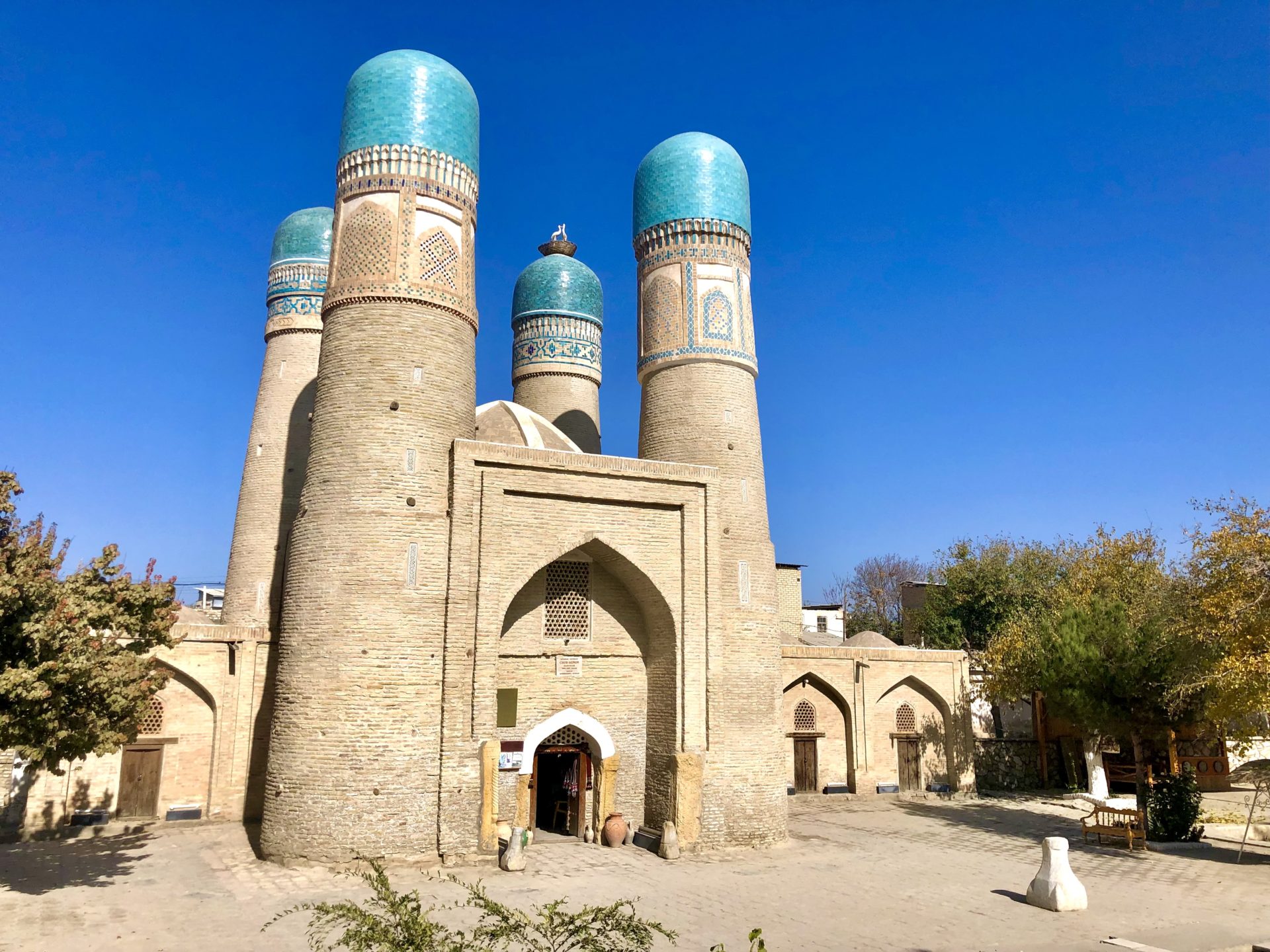 Chor Minor in Bukhara, Uzbekistan - Best authentic places to see in Bukhara - NassPacker