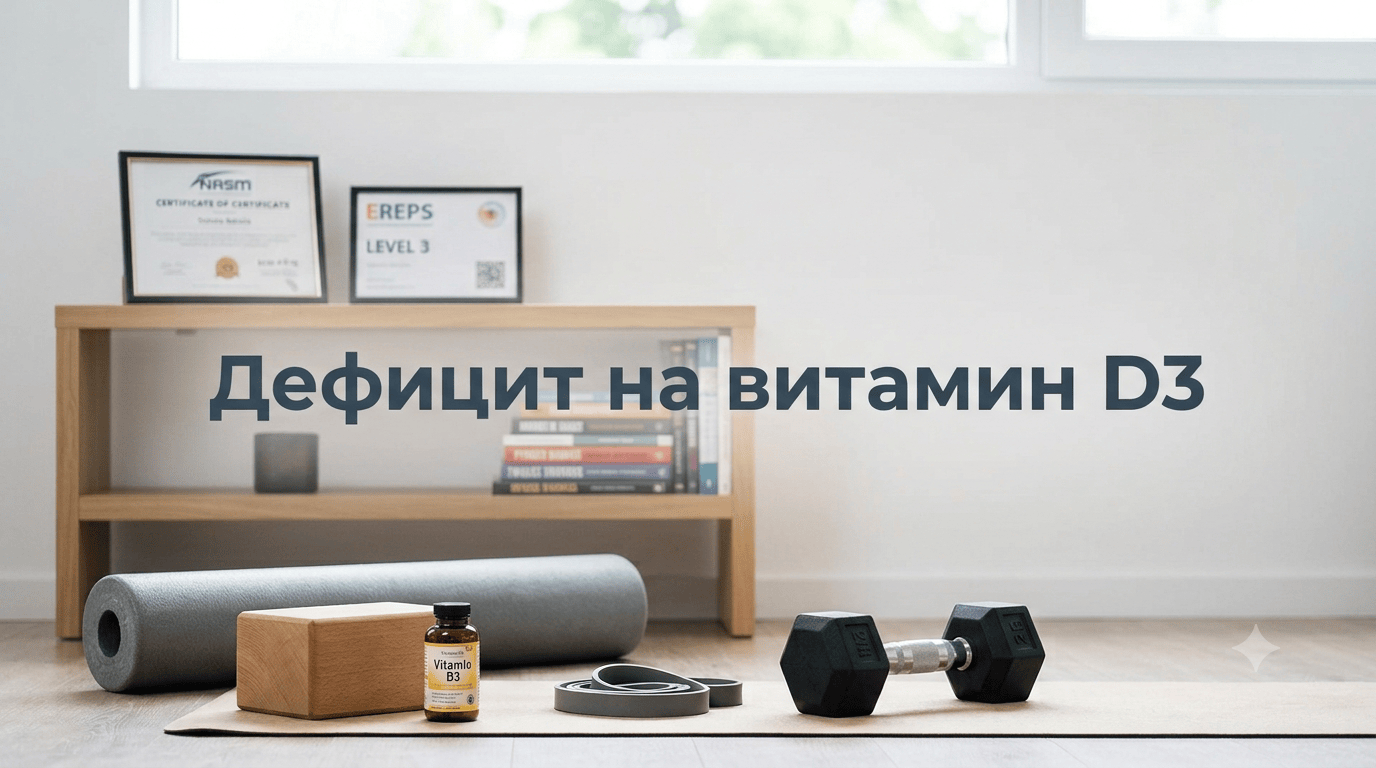 дефицит на витамин D3