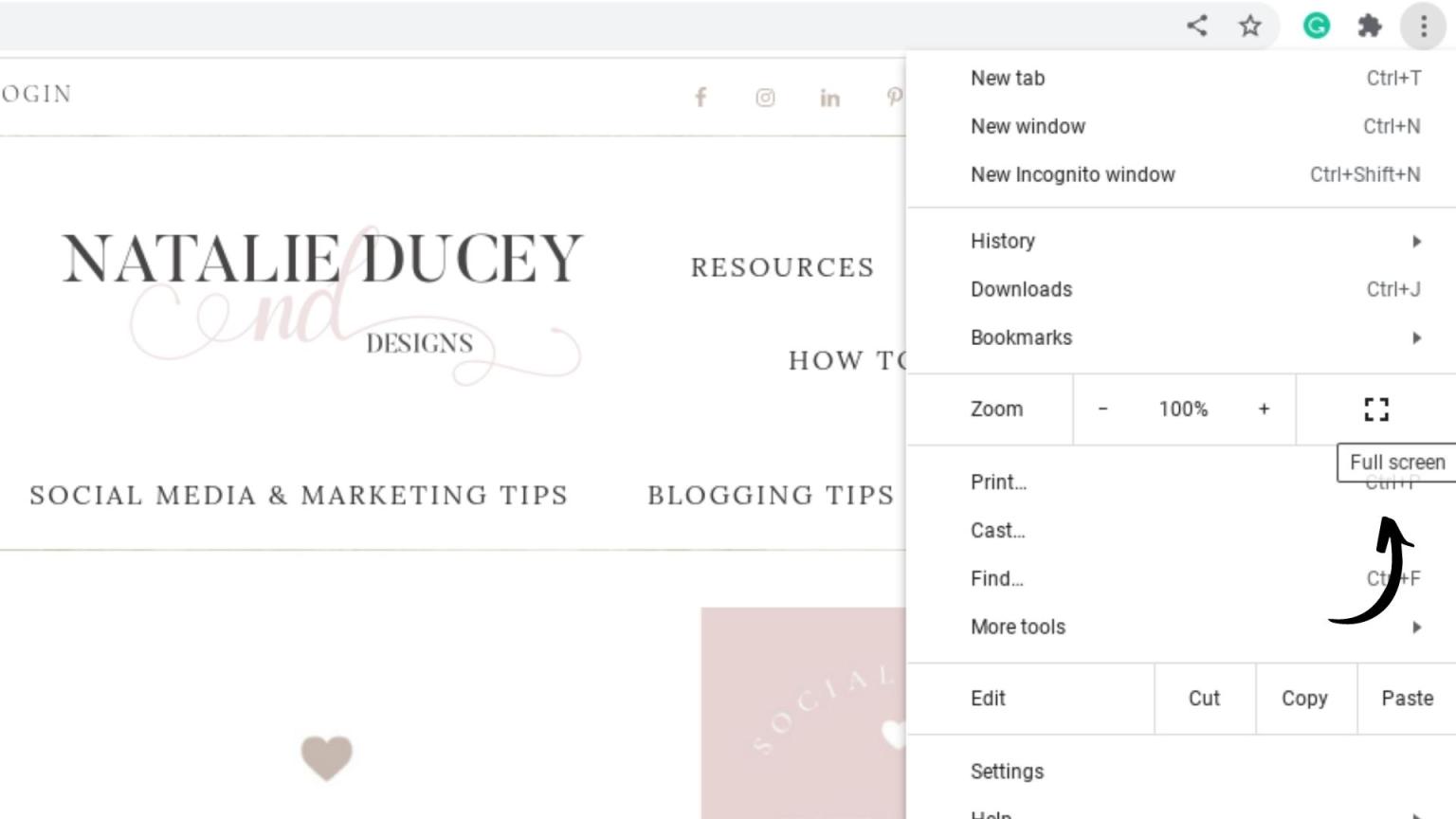 How to hide tabs, address bar, and taskbar on a ChromeBook. Natalie Ducey