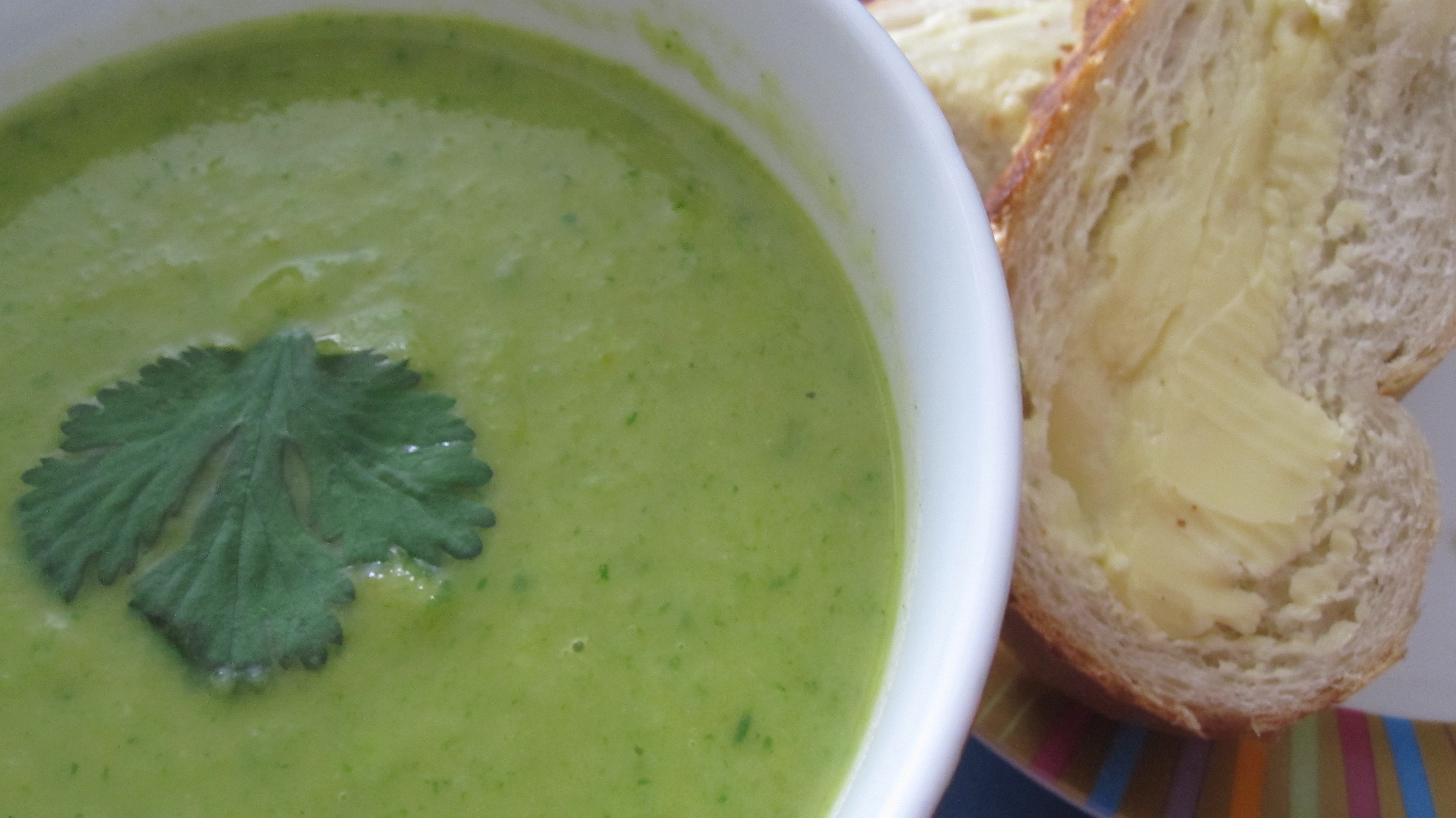 Parsnip & Spinach Soup