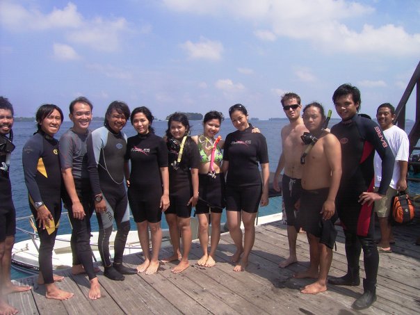 After all the divings, picture from Daniel Carnadie's collection