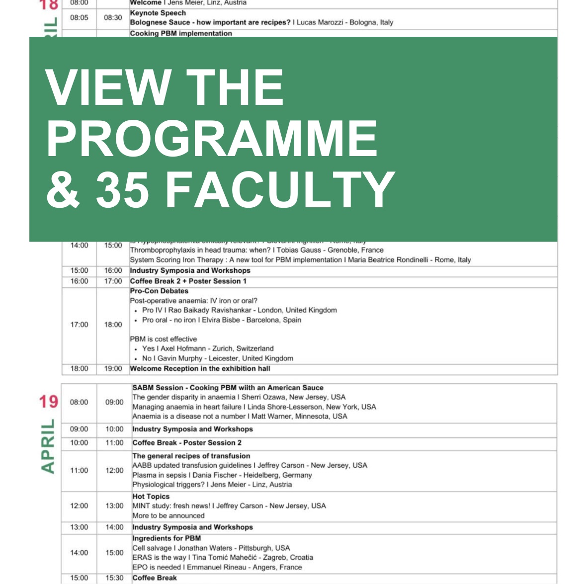 NATA24 Bologna | PROGRAMME - 1