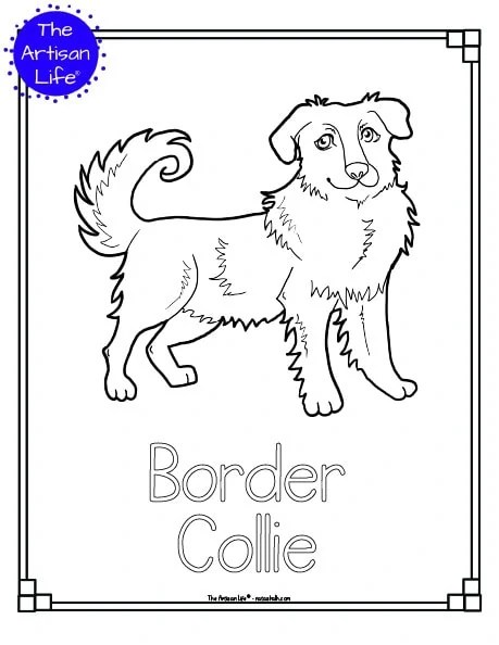 35 free printable dog breed coloring pages for kids the artisan life