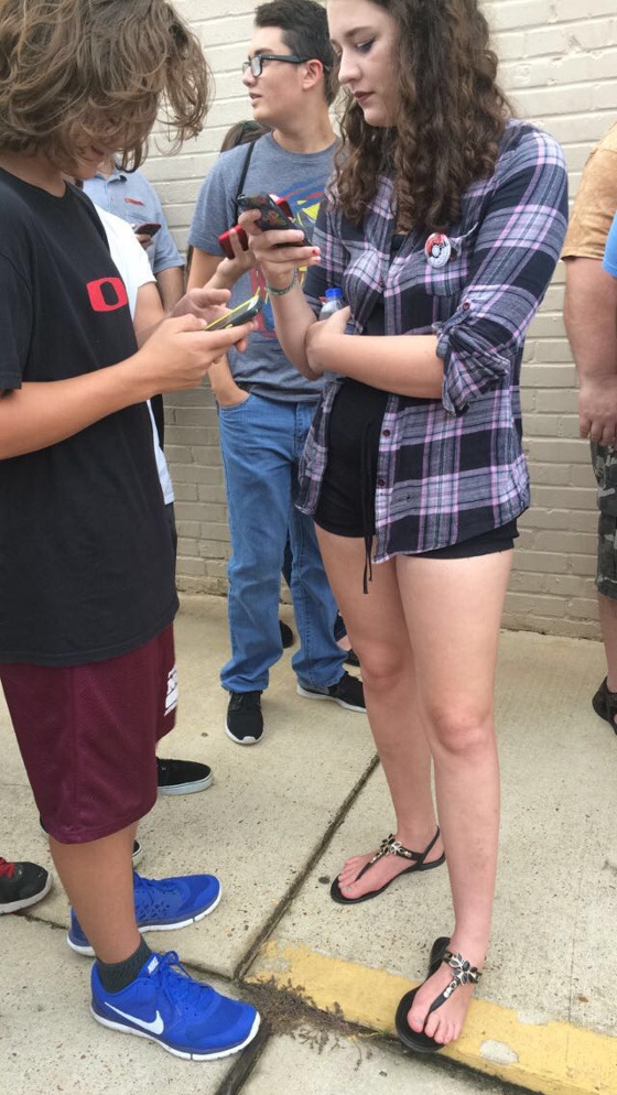 Trainers gather at Library for Poke-Walk