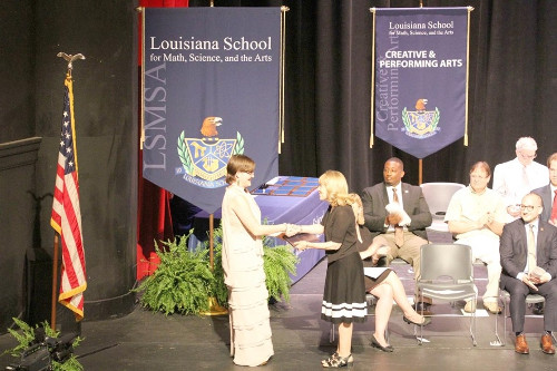 Eight LSMSA seniors complete associate’s degree requirements