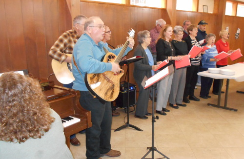 Young at Heart group celebrates Valentine’s Day at February meeting