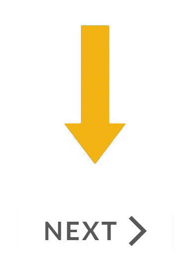 Golden Yellow Pulse Next Button & Arrow for Articulate Storyline