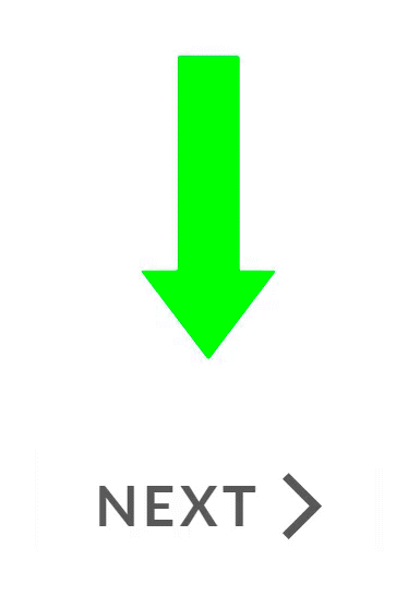 Lime Green Pulse Next Button & Arrow for Articulate Storyline