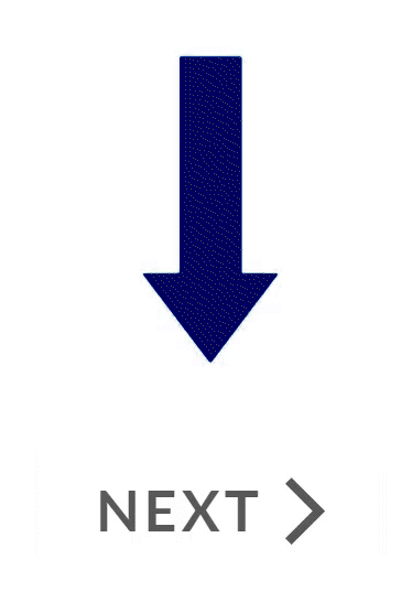 Midnight Blue Pulse Next Button & Arrow for Articulate Storyline