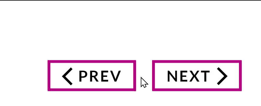 Deep Magenta Hover Wipe for Articulate Storyline Previous and Next buttons