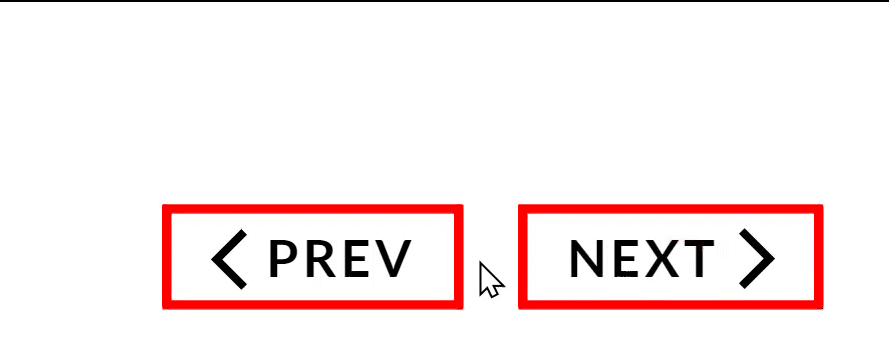 Pure Red Hover Wipe for Articulate Storyline Previous and Next buttons