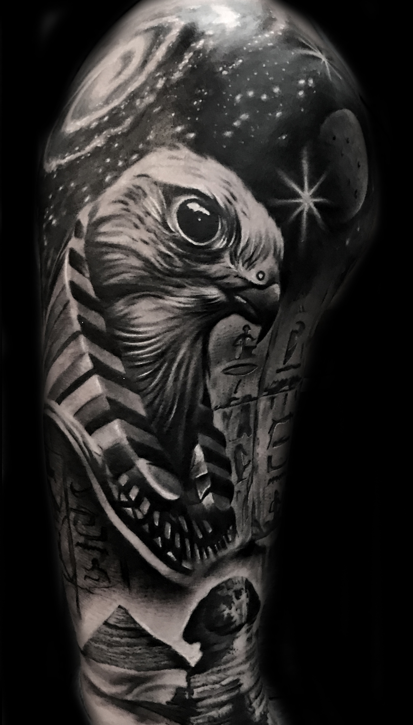 Best Black Grey Tattoo Austin Tx Portrait Realism 3d Best Tattoo Texas