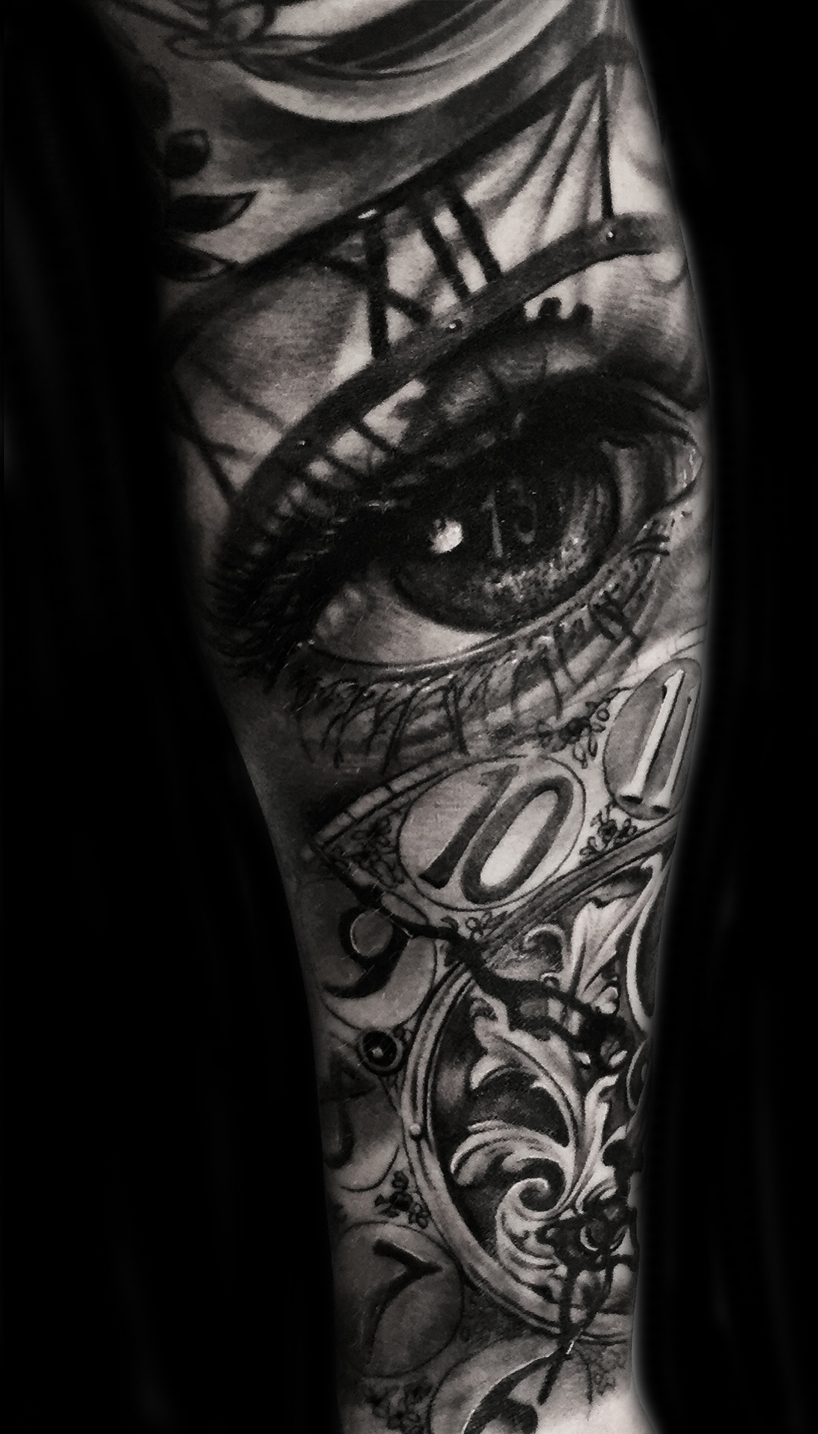 Best Black Grey Tattoo Austin Tx Portrait Realism 3d Best Tattoo Texas