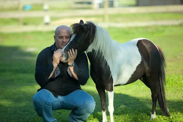 Hackseed Ranch - Nathaniel Pool with Horse