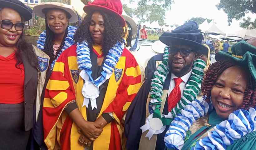 ABSU Inducts 242 Nurses, Commissions Entrepreneurship Clinic