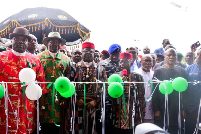 Tinubu Commissions Remodeled Dr Michael Okpara Auditorium in Abia, Hails Gov Otti's Infrastructural Drive
