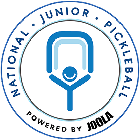 Logo for National Junior Picklebal, powered by JOOLA