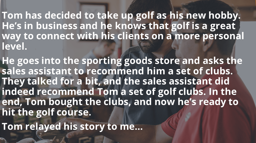 This image describes a situation to be used in Reported Speech