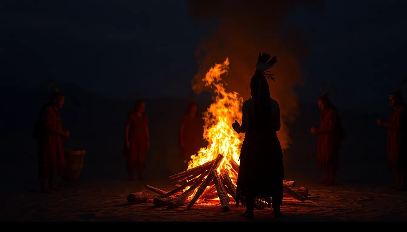 The Sacred Fire: Its Role in Apache Spiritual Ceremonies