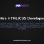 Hire HTML/CSS Developer - Native Infotech