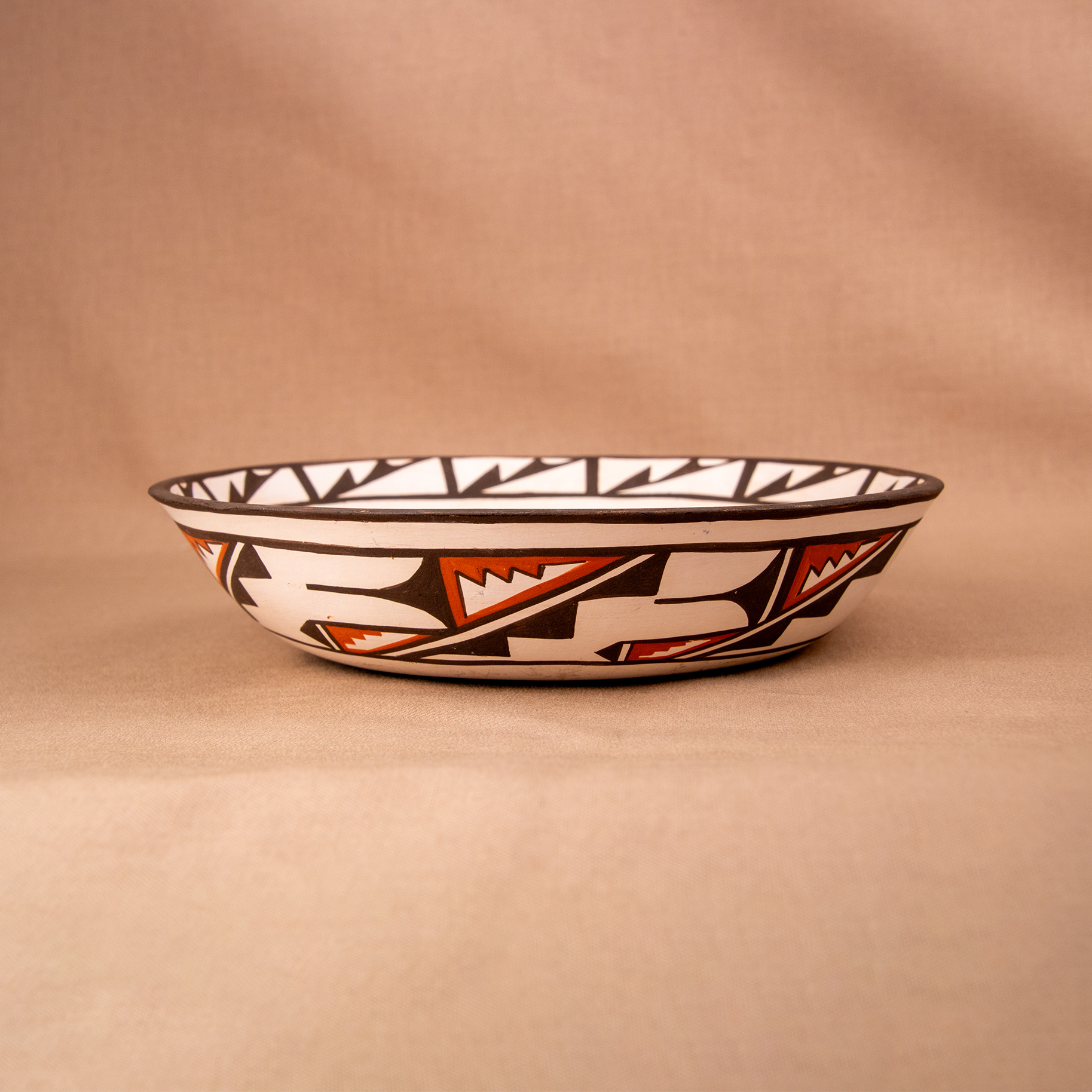 Zuni Vintage Bowl by Darla Westika – Native Skies Gallery