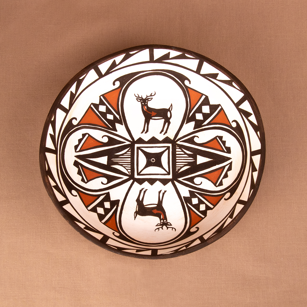 Zuni Vintage Bowl by Darla Westika – Native Skies Gallery