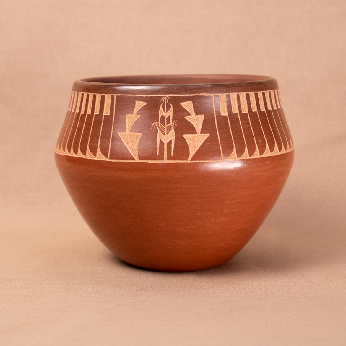 Nambe Vintage Jar by Pearl Talachy