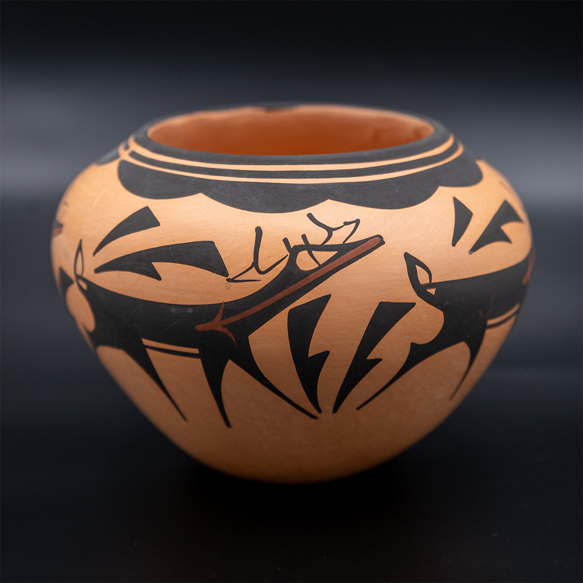 Zuni Vintage Olla Jar by Anderson Peynetsa
