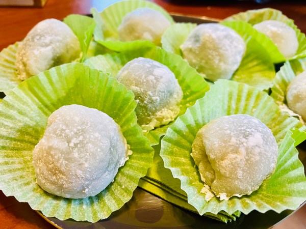 mochi au matcha sur tournai