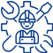 Experienced & High Skilled Work force