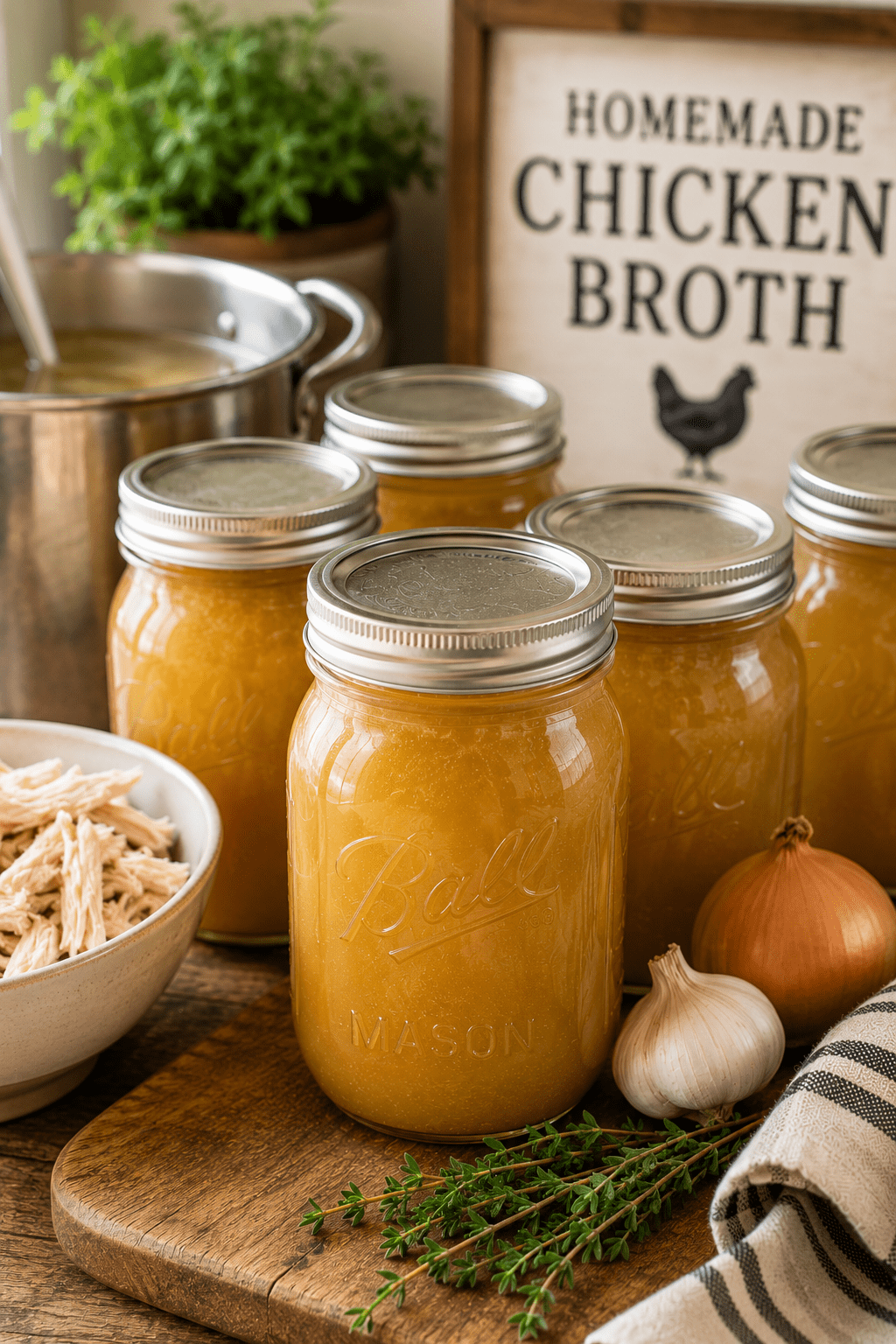 canning chicken broth