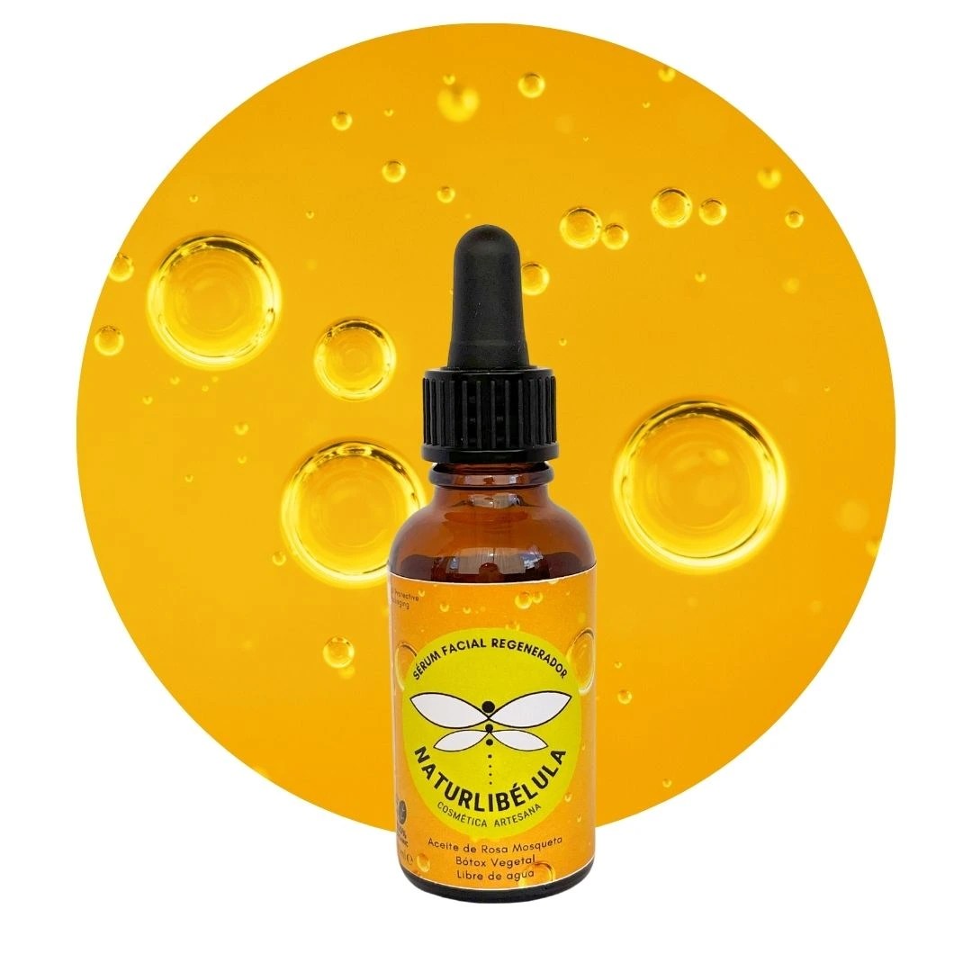 Sérum Facial Regenerador con Bótox Vegetal y Efecto Reafirmante