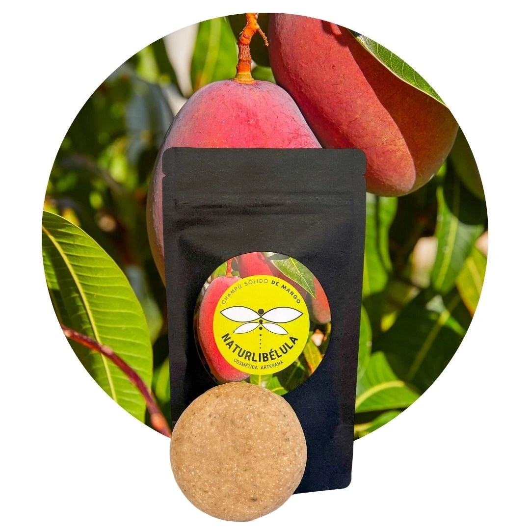 Champú sólido de mango natural – Hidratante y reparador