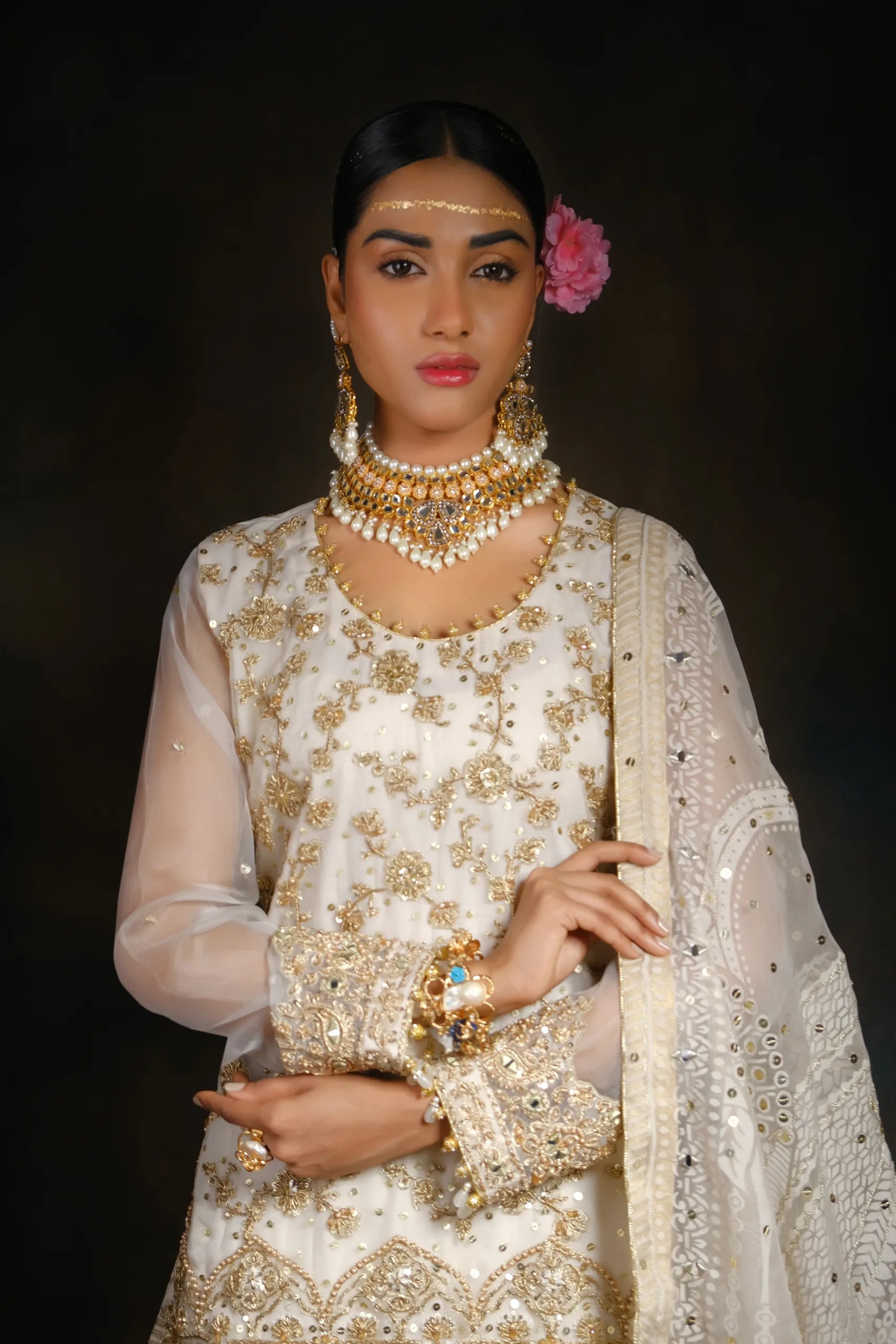 Buy Sharara Set - Wedding Dress - Party Dress - Designer Dress