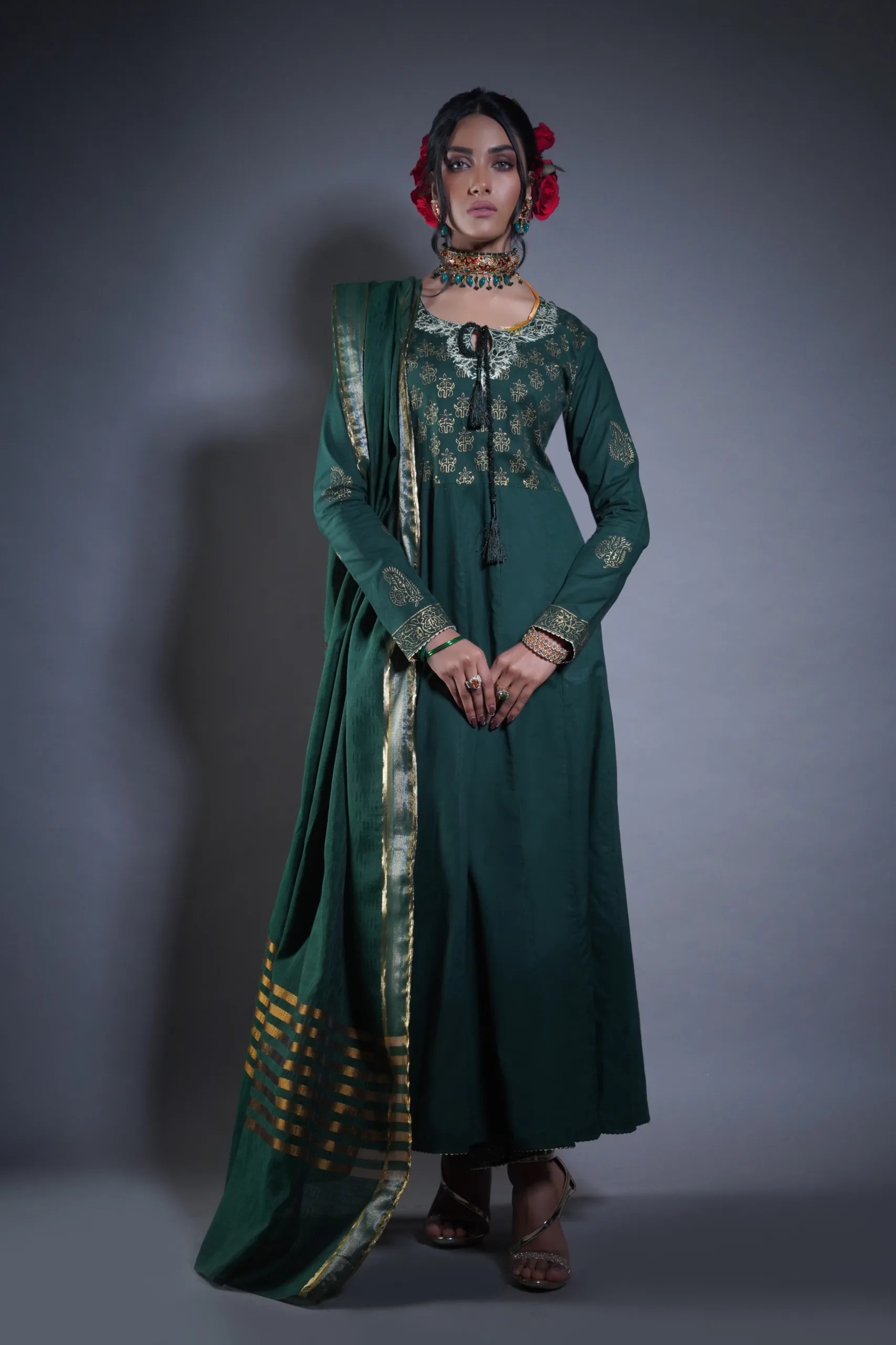 castleton green dress castleton green  Varuni Couture