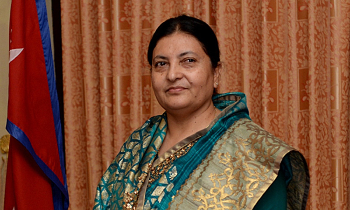 साहित्य समाजलाई सुसूचित गर्ने महत्त्वपूर्ण माध्यम हो – पूर्वराष्ट्रपति भण्डारी